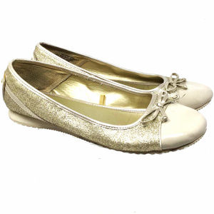 Guess Women’s Shoes Size Us 8.5M Gold Ballet Flat